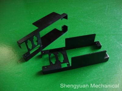 China Aluminium Alloy Precision Sheet Stamping with Black power Coating for sale