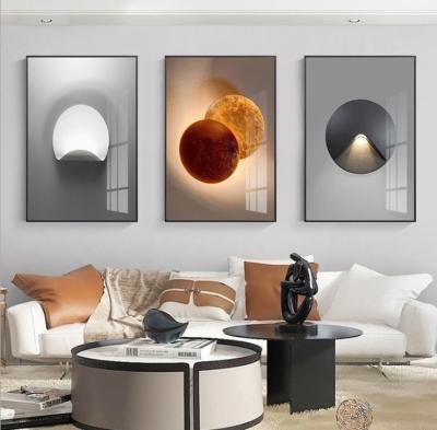 China Modern Minimalist Light Luxury Aisle Abstract Aisle Eco-friendly Corridor Porch Space Feel Decorative Painting for sale