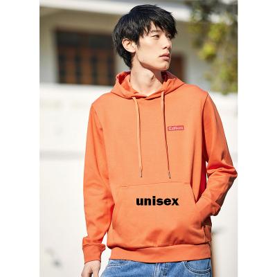 China High Quality Custom Label Embroidery Anti-wrinkle Exquisite Pastel Solid Color Long Sleeve Unisex Hoodies for sale