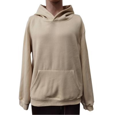 China Fashionable Supply Custom 75% Polyester Cotton 25% Anti-wrinkle Designer Elastic Breathable Plain Hoodies For Men for sale