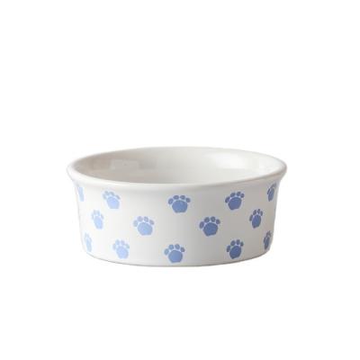 China Wholesale Sustainable Ceramic Durable Cute Pet Driver Cartoon Health Keramik Hundenapf Hundenapf Bowls Slow Feeding Bowl Dog Dog for sale