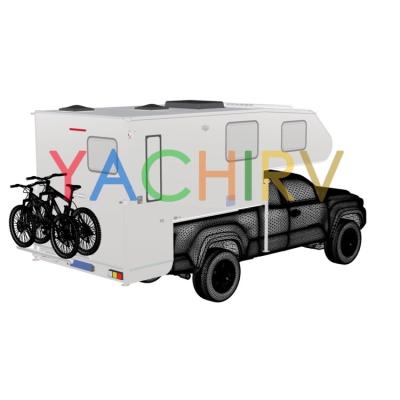 China Luxury Travel Trailer Factory Manufacture Pickup Truck Camper 260S Slide On Camper With Spacious Bathroom Truck Cabin Outdoor Mobile Home Trailer for sale