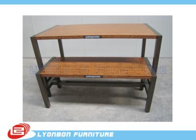 China OEM MDF Nest Display Table For Store Presenting Goods / Wood Veneer Finished for sale