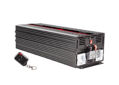 中国 黒い高い発電インバーター12ボルトから240ボルトの純粋な正弦波インバーター6000 W 販売のため