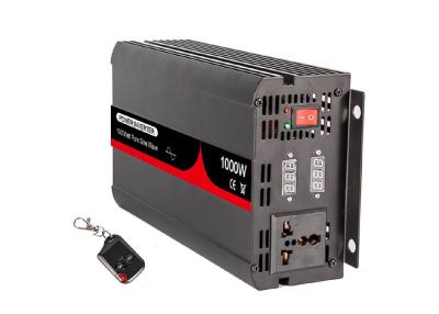 China 1000W änderte Sinus-Wellen-Inverter 12V 24V DC ZUM Wechselstrom-LED-Anzeigen-Inverter zu verkaufen