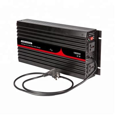 China automatische de Machtsomschakelaar van 12V 24V 48V met Lader en UPS 3000 Watts 50Hz 60Hz Te koop