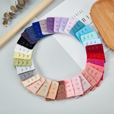 Cina Bra Hook and eye Tape Closures nylon Bra Extension Strap Bra making accessories in vendita