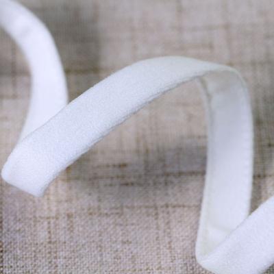 중국 Manufacturer direct sales elastic free bra webbing white bra wire casing high quality underwire casing channeling for lingerie 판매용