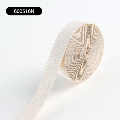 China Low MOQ Custom Elastic Band Webbing For Woman Underwear Bra Strap Elastic for sale