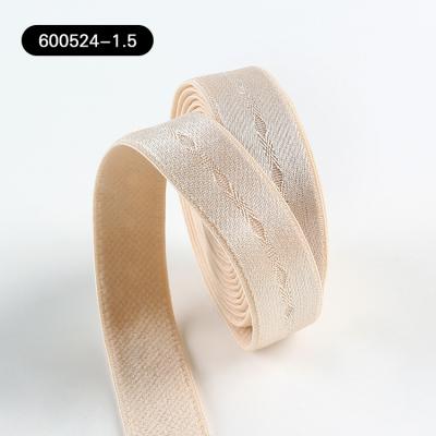 Cina Customize Design Brand Fashion Underwear Accessories Elastic Band Underwear Strap For Bra in vendita