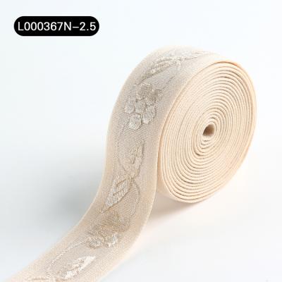 China MOQ Jacquard Elastic Waistband For Underwear Embossed band à venda