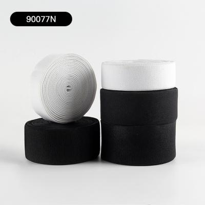 Китай Various Size Flat White Black Color Polyester Elastic Waistband Custom Elastic Bands For Garment продается