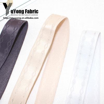 Китай Soft wholesale Elastic Reflective Jacquard Strap Garment Webbing продается