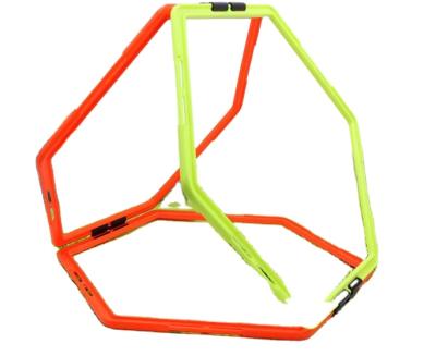 China PE Soccer Football Training Equipment Hex Agility Football Hexagon Agility Rings Training Ring for sale