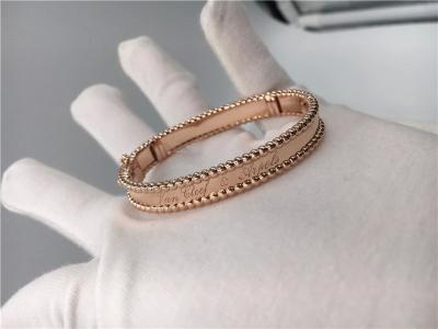 China Pulseiras de ouro rosa de 14KT feitas à mão à venda