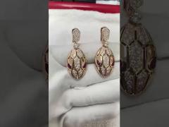 18K Luxury Jewelry Earring