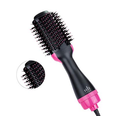 China Hotel Hot Air Blow Dryer Professional Hair Straightener Comb Electric Brush Blow Dryer For Styling And Drying for sale