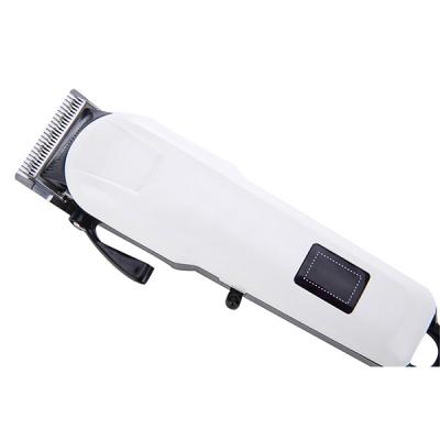 China Hotel Professional Electric Hair With LCD Display Cordless Haircut Kit With 4 Guide Combs Hair Trimmer for sale