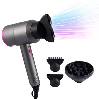 China 2000W Powerful Ionic Hair Dryer With Constant Temperature Hair Care Hair Negative Hot Cold Wind Hammer Strong Ionic Fan for sale