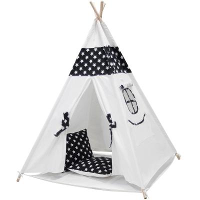 China Easy install high quality Indian tent Hengfeng teepee tent white indoor kids tent rich in play touch for men and women teepee for sale