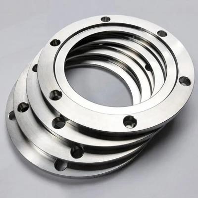 China Pipe Lines Connect OEM Precision 316 304 Stainless Aluminum Carbon Steel Pipe Threaded Pipe Fittings Flat Single Weld Flange for sale