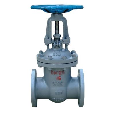 China Factory Price General Hard Seal Stem Gate Valve Rising Manual Cast Flange Metal Seat Steel Gate Valve for sale