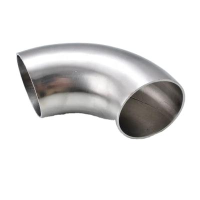 China Pipe lines connect pipe fittings 90 degree long stainless steel elbow 4inch sch40 radius elbow for sale