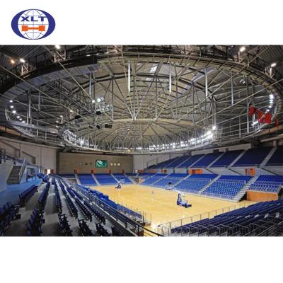 China Prefab Gymnasium Large Span Construction Building Steel Frame Prefab Gymnasium for sale