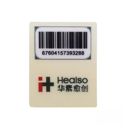 China Custom printing transparent security sticker barcode food label packaging industry barcode security private labels for sale