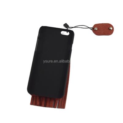 China Small Tassel Light Weight Leather Cell Phone Case Mobile Phone Case Brand Design for sale