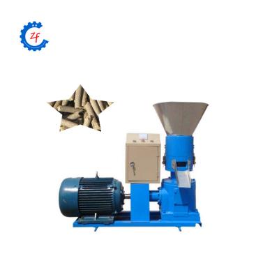 China Farms feed flat die pellet machine chicken feed pellet forming machine small cow feed pellet machine for sale