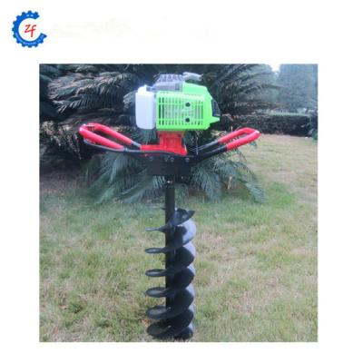 China 63cc earth auger drilling rig earth drilling rig/ground diller post hole digger price/ for sale