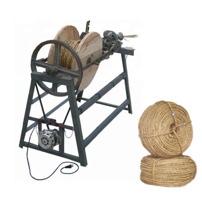 China Farms Low Price Straw Rope Pinning Making Machine Grass Rope Knitting Machine for sale