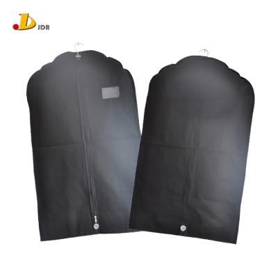 China Transparent Dustproof Storage Clothes Cover 72 Zipper Plastic Packaging Garment Bag With Logo for sale