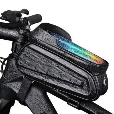 China Bicycle Accessories Bag Waterproof Reflective Cycling Bag Large Capacity MTD Road Bicycle Bag Bike Accessories Bag for sale