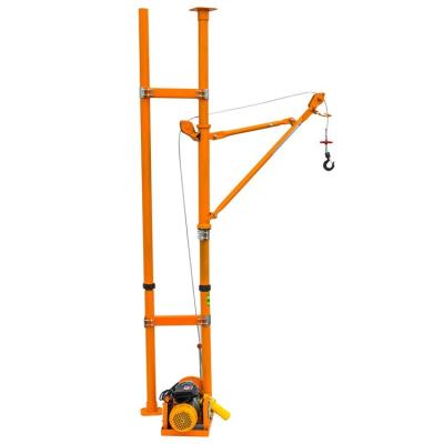 China Indoor Mini Building Material Stores China Manufacturer Small Equipment Variable Lifting Crane for sale