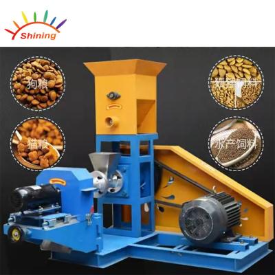 China High Efficiency Easy Operation Small Electric Floating Fish Feed Extruder/Fish Feed Pellet Extrusion Machine for sale