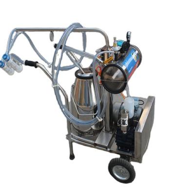 China food & Beverage Factory Special Design Widely Use Stainless Steel Mobile Automatic Double Milking Machine for sale