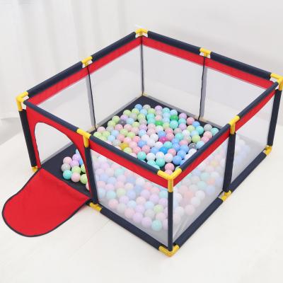 China Kids Playing Portable Square Shape Toddler Modern Safety Baby Playpen for sale