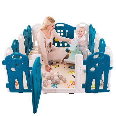 China Children Playing China Factory Indoor Fences Kids Play Safety Baby Infant Playpen for sale