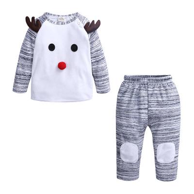 China Fashionable and Morden 2020 Hot Selling Christmas Baby Clothes Keep Warm Outfits Adore Decoration Baby Slit Clothing for sale