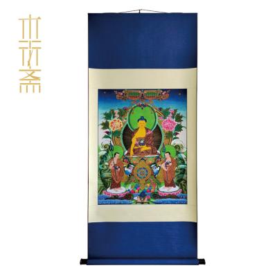 China Chinese Art Home Decor Painting Thangka Shakyamuni Buddha Painted Painting for sale