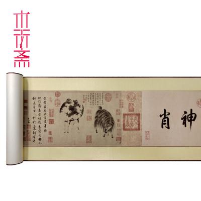 China High Quality Chinese Art Customize Chinese Ancient Calligraphy and Painting Art Chinese Ink Painting for sale