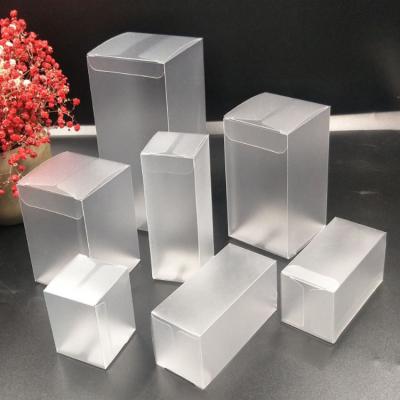 China Transparent Small PVC Box PET Plastic Folding Packing In Bulk for sale