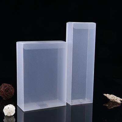 China Rectangular Clear PVC Packaging Boxes PP Plastic Gift Storage Box Verpakking met logo Te koop