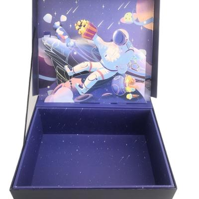 China Other Gift Craft Customized Size 3D Cardboard Rigid Box for Surprise Gift Packaging for sale