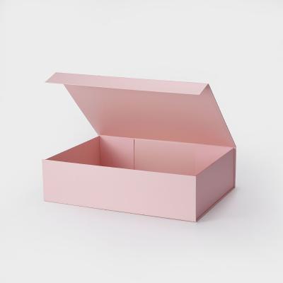 China Custom Luxury Cardboard Magnetic Folding Gift Box with Magnetic Flap Box Type Folders for sale