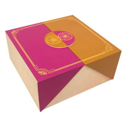 China Recycled Materials Double Door Cosmetic Gift Box Set voor vrouwelijke prachtige cosmetica Te koop