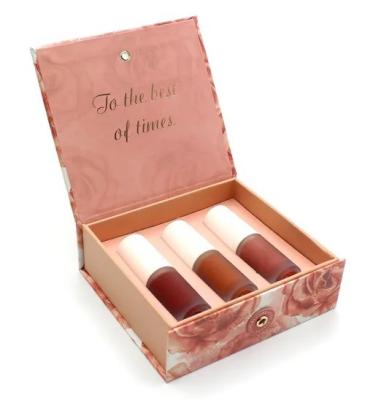 Cina Imballaggio a mano Magnetic Gift Box per rossetto Lip Balm Gloss personalizzato in vendita