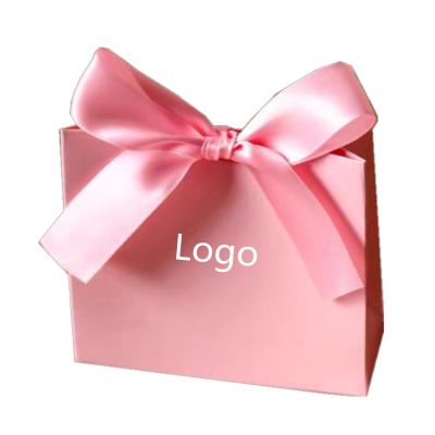 China Custom Printed Jewelry Truffle Chocolate Boxes Packaging Gift Box With Ribbon for sale